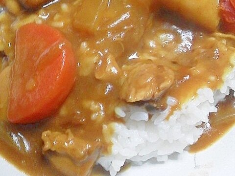 サトイモ入りカレーライス